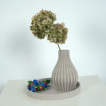 Vaza Vali (smoke white) - slika 3