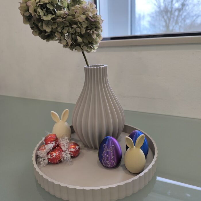 Decorative Easter Egg with Bunny Motif - Image 6