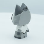 Pisarniška Mucka z Rožnato Pentljico - slika 2